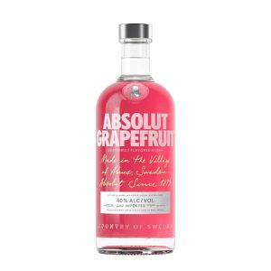 Absolut Grapefruit Vodka 750ml (40 Percent Alcohol, Pack of 24 x 750 ml)