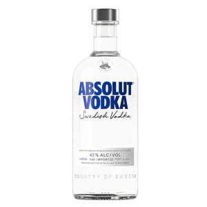 Absolut Plain Vodka Alcoholic Beverage (43 Percent Alcohol, Pack of 1 x 750 ml)