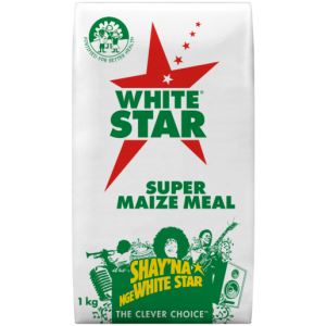 White Star Super Maize Meal (Pack of 10 x 1kg)