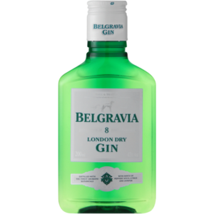 Belgravia London Dry Gin ( Pack of 1 x 200ml Bottle, 43 Percent Alcohol Volume)