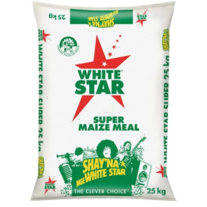 White Star Super Maize Meal (Pack of 1 x 25kg)