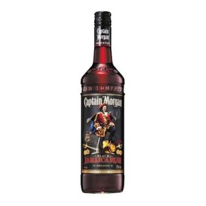 Captain Morgan Black Jamaican Rum Alcoholic Beverage (Pack of 1x 750 ml)
