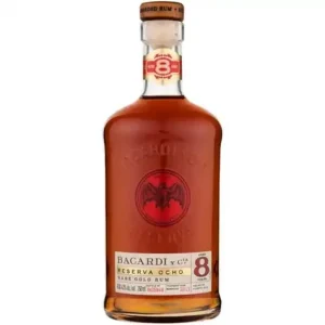 Bacardi Reserva 8 Year Old Premium Caribbean Rum Alcoholic Beverage ( Pack of 750ml, 43 Percent Alcohol Volume)