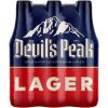 Devil’s Peak Lager Alcoholic Beer Bottle (4% Alcohol, Pack of 6 x 330 ml)