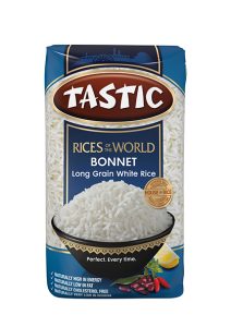 Tastic Bonnet Finest White Rice (Pack of 1 x 1kg)