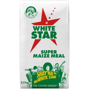 White Star Super Maize Meal (Pack of 1 x 2.5 kg)