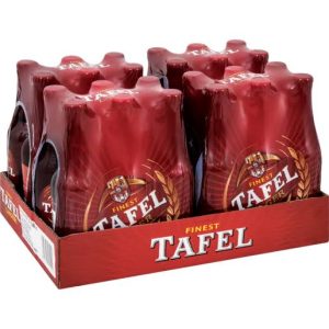 Tafel Lager Alcoholic Beer Bottle (4% Alcohol, Pack of 24 x 330 ml)