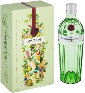 Tanqueray No. 10 Gin Alcoholic Beverage Bottle (1 x 750ml, 47 Percent Alcohol Volume)