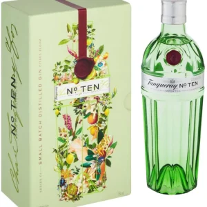 Tanqueray No. 10 Gin Alcoholic Beverage Bottle (1 x 750ml, 47 Percent Alcohol Volume)