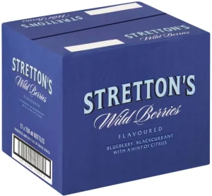 Stretton’s Wild Berries Gin ( Pack of 12 x 750ml, 35 Percent Alcohol Volume)