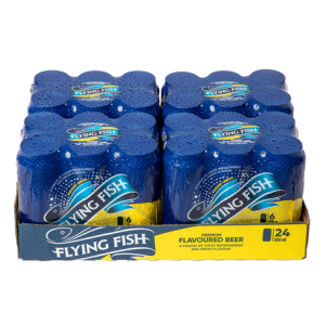 Flying Fish Pressed Lemon Flavoured Alcoholic Beer Can (4.5% Alcohol, Pack of 24 x 500 ml)