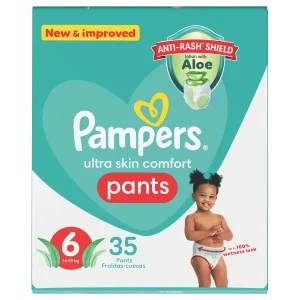 Diaper Pampers Anti-Rash Shield Pants Size 6 (Pack of 1 x 35)