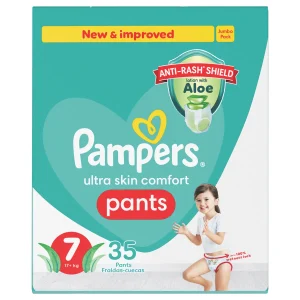 Diaper Pampers Anti-Rash Shield Pants Size 7 (Pack of 1 x 35)