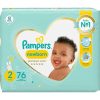Pampers Premium Care Disposable Nappies Size 1 (Pack of 1 x 76)