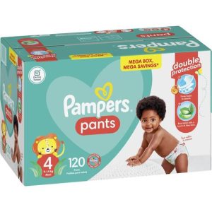 Diaper Pampers Anti-Rash Shield Pants Size 4 Mega Box (Pack of 1 x 120)