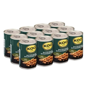 Koo Butter Beans ( Pack of 12 x 410g)