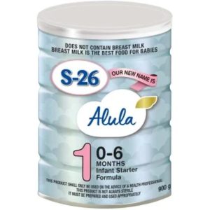Alula S-26 1 Infant Starter Formula (900 g, 0-6 Months)