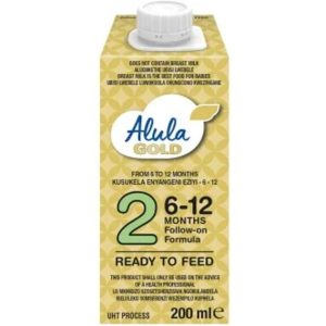 Alula S-26 2 Ready To Feed Follow On Formula (24 x 200 ml, 6-12 Months)