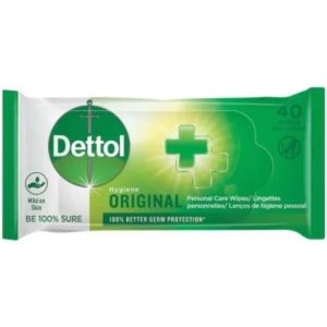 Dettol Hygiene Original Personal Care  (Pack of 24 x 10 Wipes)