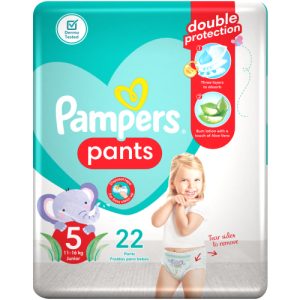 Pampers Anti-Rash Shield Pants Size 5 (Pack of 1 x 22)