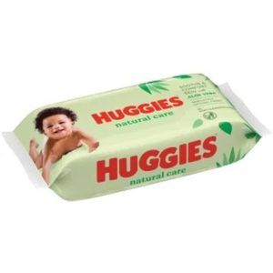 Huggies Natural Care (Pack of 1 x 56 Wipes per Pack)