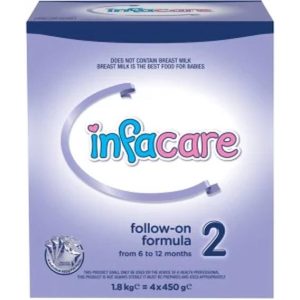 Infacare 2 Follow-On Formula (6 x 1.8 kg, 6-12 Months)