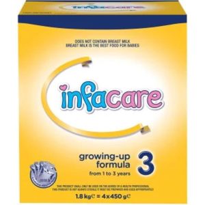 Infacare 3 Growing-Up Formula (6 x 1.8 kg, 12-36 Months)