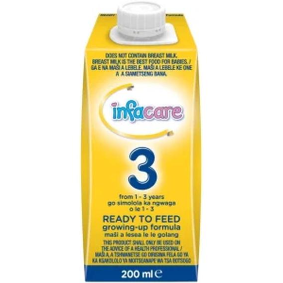 Infacare 3 Ready To Feed Growing Up Formula (24 x 200 ml, 24 Months And Above)