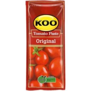 KOO Tomato Paste Original Sachet (Pack of 1 x 100 g)