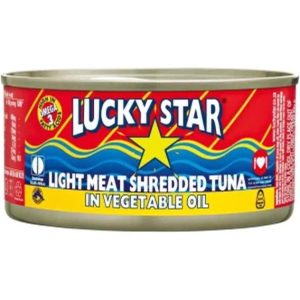 Lucky Star Light Meat Shredded Tuna Sea Foods (Pack of 1 x 170 g)