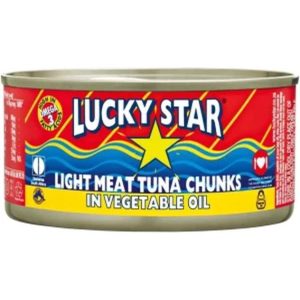 Lucky Star Light Meat Tuna Chunks in Vegetable Oil Sea Foods (Pack of 1 x 170 g)