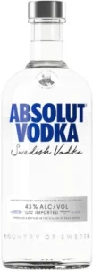 Absolut Plain Vodka Alcoholic Beverage (43 Percent Alcohol, Pack of 1 x 750 ml)