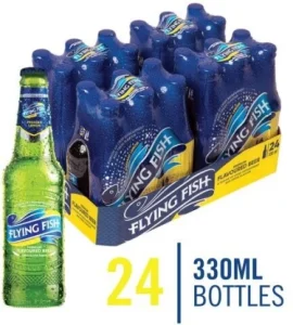 Flying Fish Lemon Press Flavoured Alcoholic Beer Bottle (4.5% Alcohol, Pack of 24×330 ml)