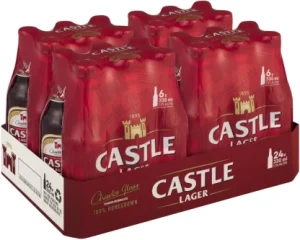 Hansa Pilsner Alcoholic Beer Bottle (5% Alcohol, Pack of 24 x 330 ml)