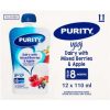 Purity Dairy with Mixed Berries & Apple Baby Food Berries, Apples Infant Fruit Food (110 g, Pack of 12)