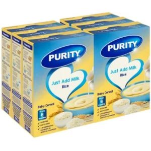Purity Infant Rice Cereal  (200 g, Pack of 6, 6+ Months)
