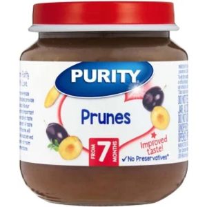 Purity Prunes Prunes Infant Fruit Food (125 g, Pack of 1)