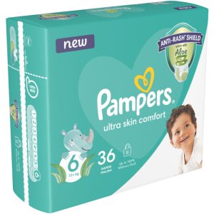 Pampers Disposable Nappies Size 6 (Pack of 1 x 36)
