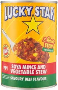 Lucky Star Savoury Beef Flavour Soya Mince and Vegetable Stew Soup & Stock  (400 g)