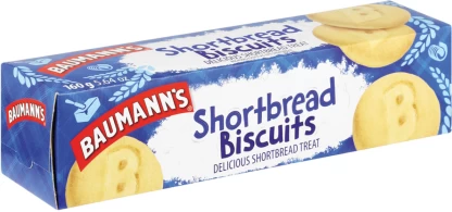 Baumann's Shortbread Cream Filled Biscuit (160 g) | Shop Online