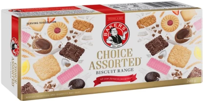 Bakers Choice Assorted Biscuit Assorted Biscuit (200 g, Pack of 12) | Shop Online