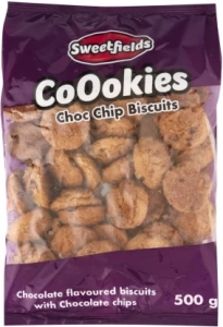Sweetfields Chocolate Flavoured Cookies (500 g) | Shop Online