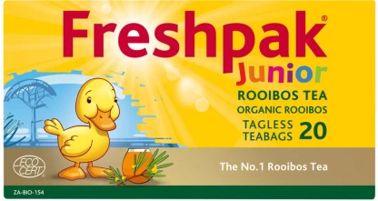 Freshpak Junior Rooibos - Organic Rooibos Tea (20 Bags) | Shop Online
