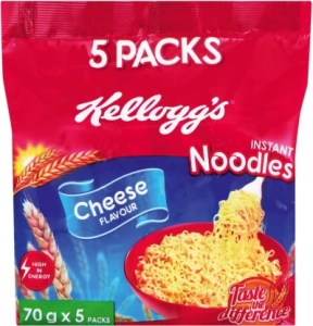 Kellogg’s Cheese Flavoured Instant Noodles  (8x 5 x 70 g)