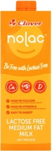 Clover Nolac Lactose Free Milk – 1L Milk Flavour | Shop Online