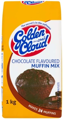 Golden Cloud Chocolate Flavoured Muffin Mix 1 kg | Shop Online