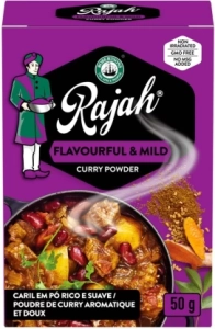 Rajah Flavourful and Mild Curry Powder (10 x 50 g) | Shop Online