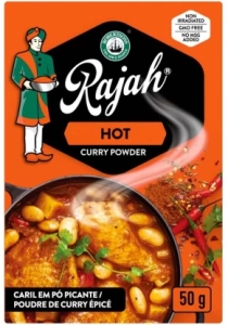 Rajah Hot Curry Powder (10 x 50 g) | Shop Online