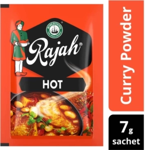 Rajah Curry Powder Spice Envelopes – Hot (40 x 7 g) | Shop Online