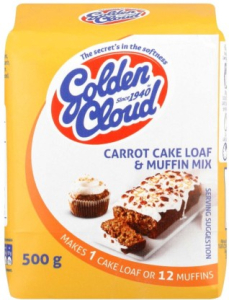 Golden Cloud Carrot Cake Loaf & Muffin Mix 500 g (Pack of 20) | Shop Online